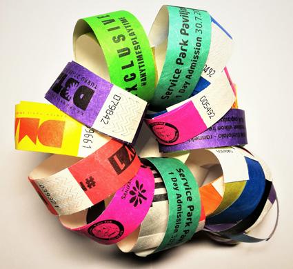 25 mm Tyvek Wristband